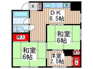 矢野ﾋﾞﾙの物件間取画像